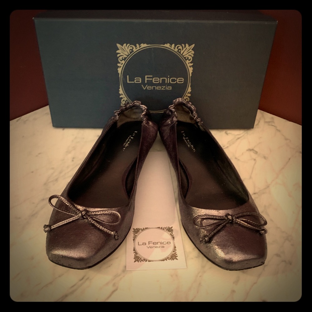 Women's Metallic Flats